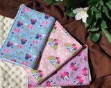 Minnie Burp Cloth Set