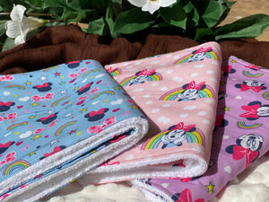 Minnie Burp Cloth Set