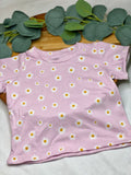 Pink Daisy Baby Tee