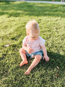 Pink Daisy Baby Tee