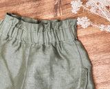 Sage Ruffled Shorts