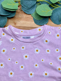 Pink Daisy Baby Tee